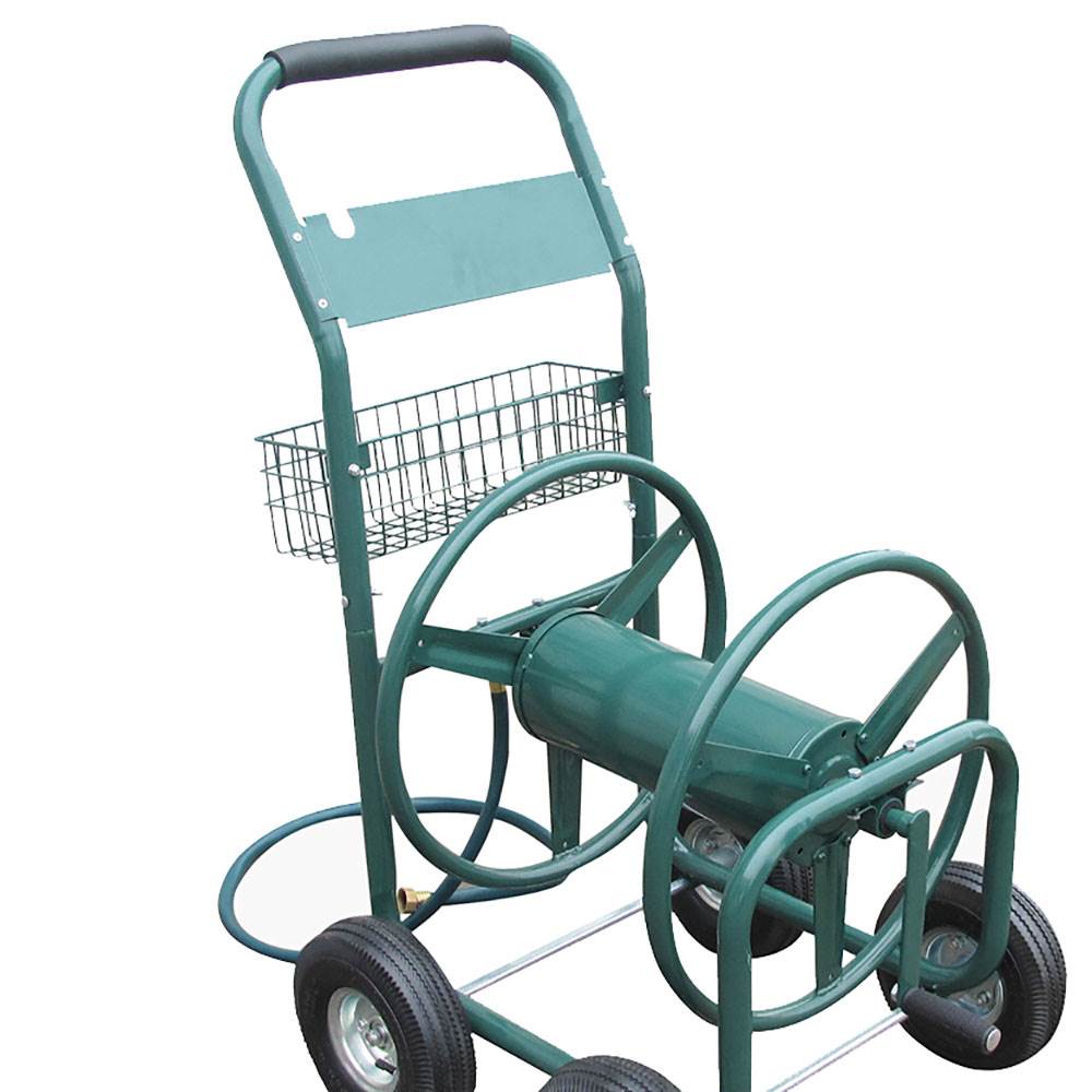 Liberty Garden Products 4 Wheel Hose Reel Cart Holds up to 350 Feet (2 Pack) - VMInnovations