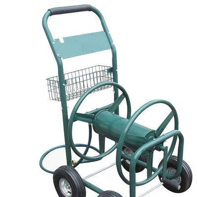 Liberty Garden Products 4 Wheel Hose Reel Cart Holds up to 350 Feet (2 Pack) - VMInnovations