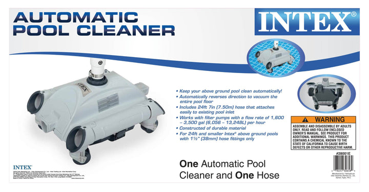 Intex Automatic Above-Ground Swimming Pool Vacuum & Mounted Automatic Skimmer