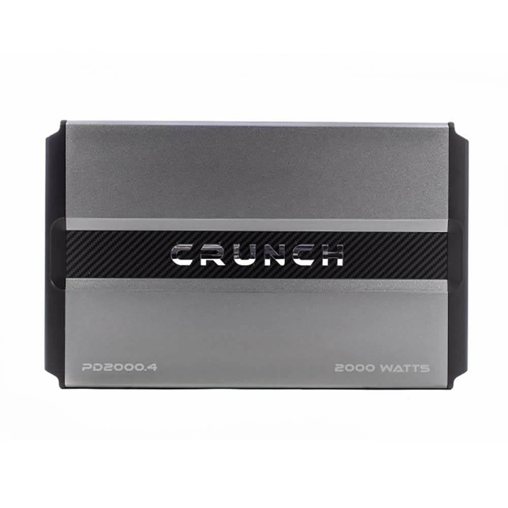 Crunch Power Drive 2000W Max 4-Channel Class A/B Bridgeable Amplifier (2 Pack)