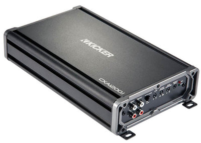 Kicker CX1200.1 2400W Mono D Car Amplifier Amp 1200W RMS | 43CXA12001 (2 Pack)