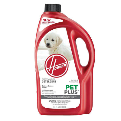 Hoover 1 Gallon Dual Power Pet Carpet Cleaner & PetPlus Pet Stain Remover 64 Oz - VMInnovations