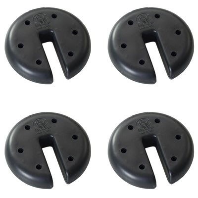 Quik Shade Instant Canopy Pop Up Disc Shaped Anchor Weight Plates Kit, Set of 4 (Refurbished)
