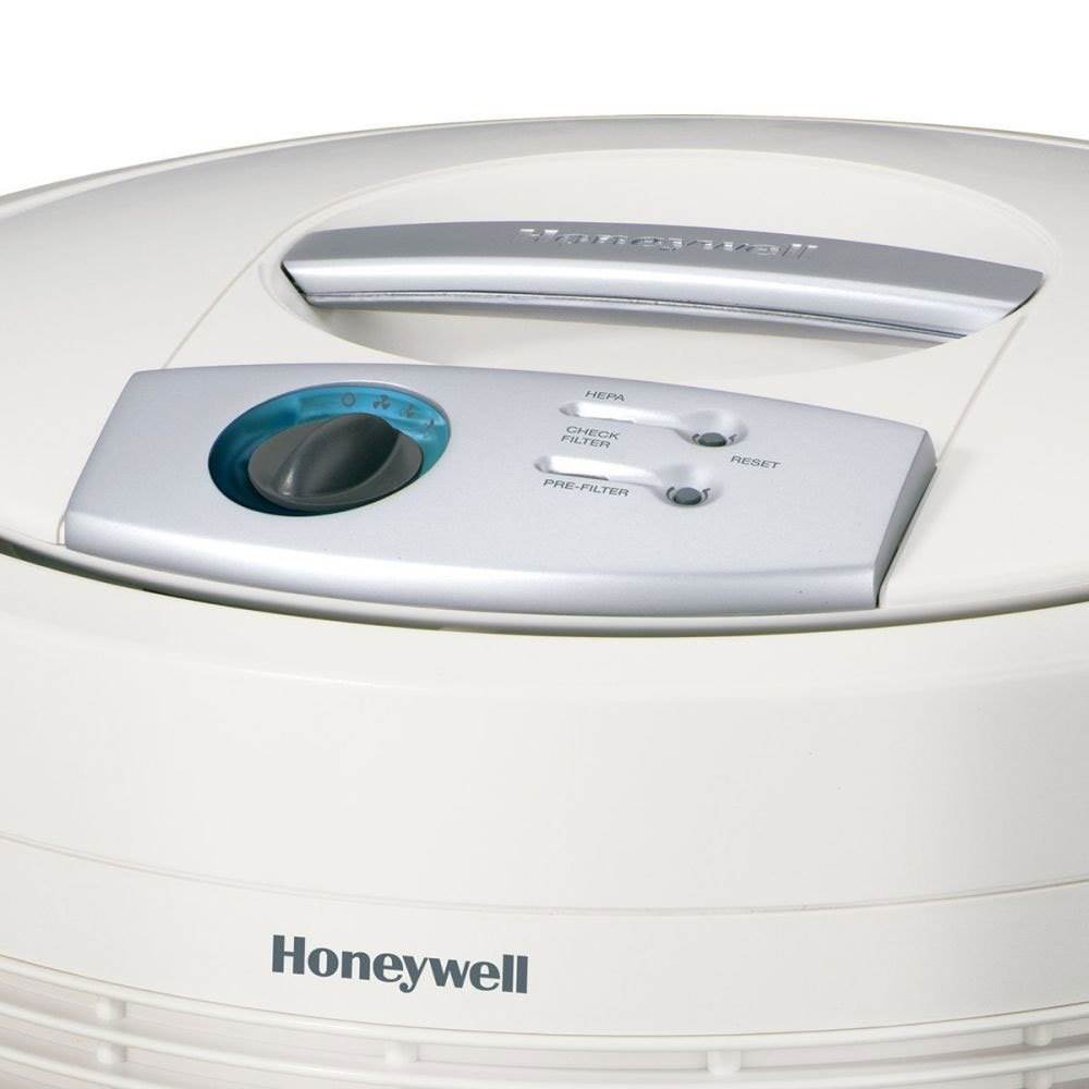 Honeywell True HEPA Germ Fighting Allergen Reducer Air Purifier, White (2 Pack)