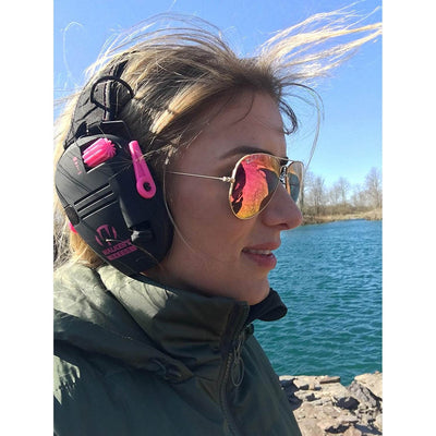 Walker's Razor Series Hearing Protection Earmuff, Black (Certified Refurbished)