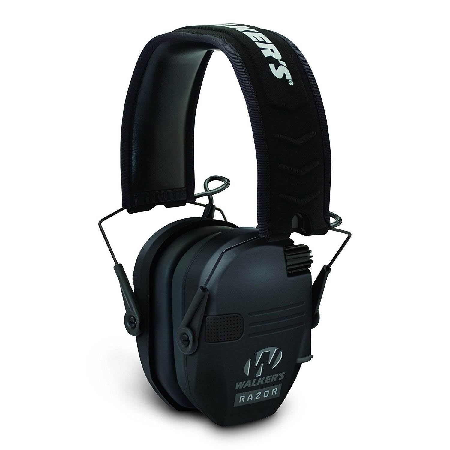 Walker's Razor Series Hearing Protection Earmuff, Black (Certified Refurbished)