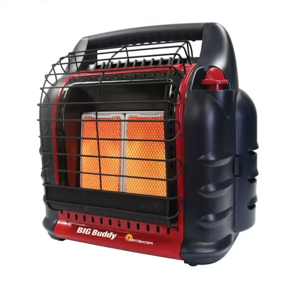 Mr. Heater 18000 BTU Big Buddy Portable Liquid Propane Gas Heater Unit (2 Pack) - VMInnovations