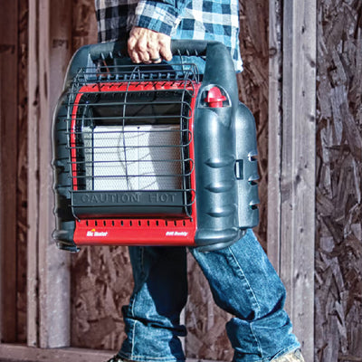 Mr. Heater 18000 BTU Big Buddy Portable Liquid Propane Gas Heater Unit (2 Pack)