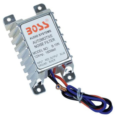 Boss 12 Amp 180W Car Radio/Amplifier Noise Suppressor B15 12V Audio (4 Pack)