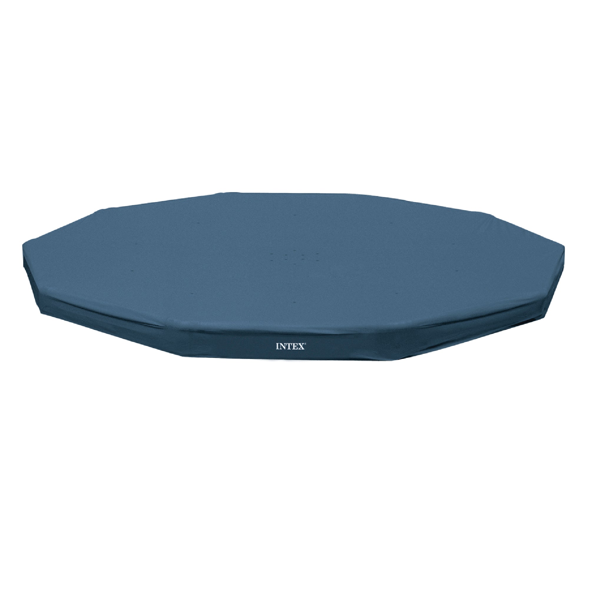 Intex Metal Frame 15' x 48" Outdoor Above Ground Pool Set with Round Pool Cover