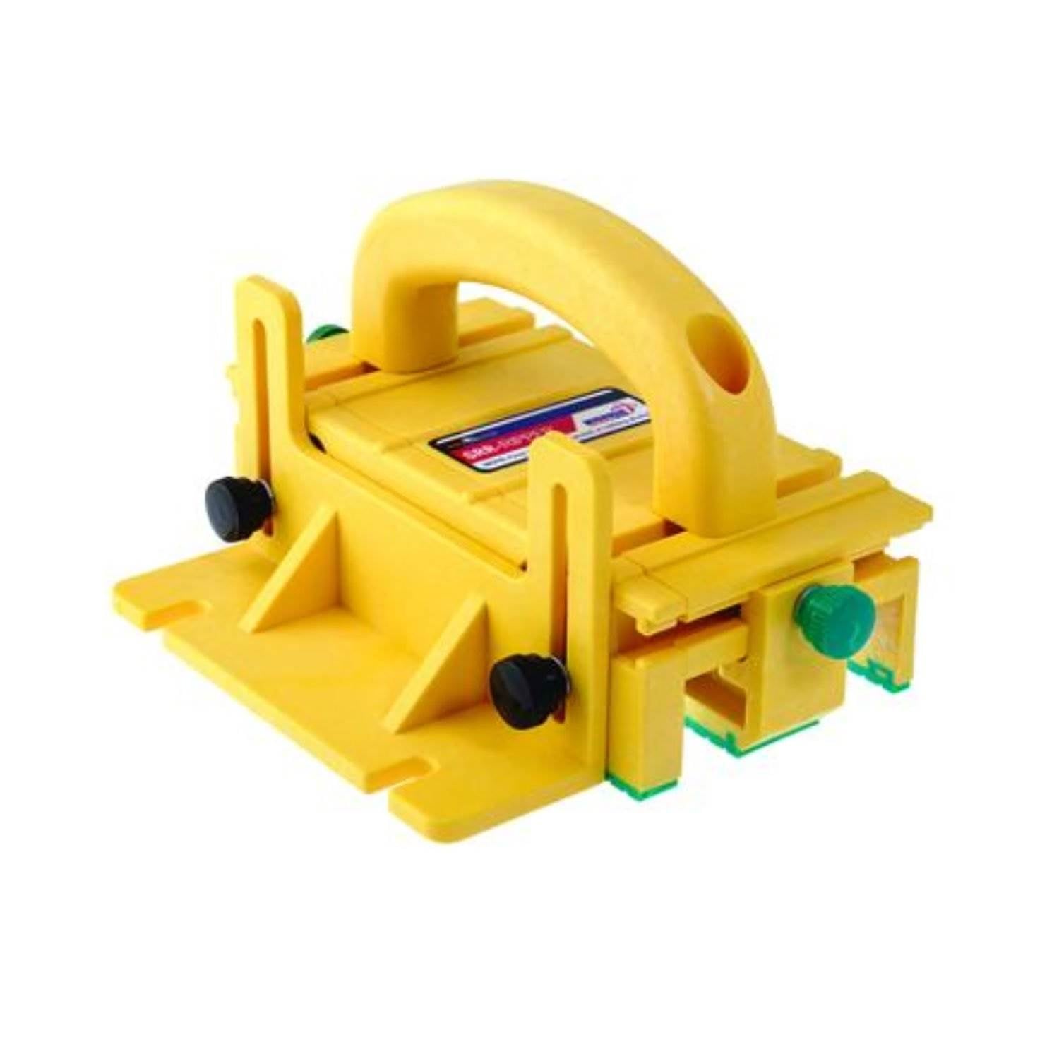 Microjig GR100 Woodworking Table Saw 3D Pushblock w/ 1/8-Inch Leg & Gravity Heel