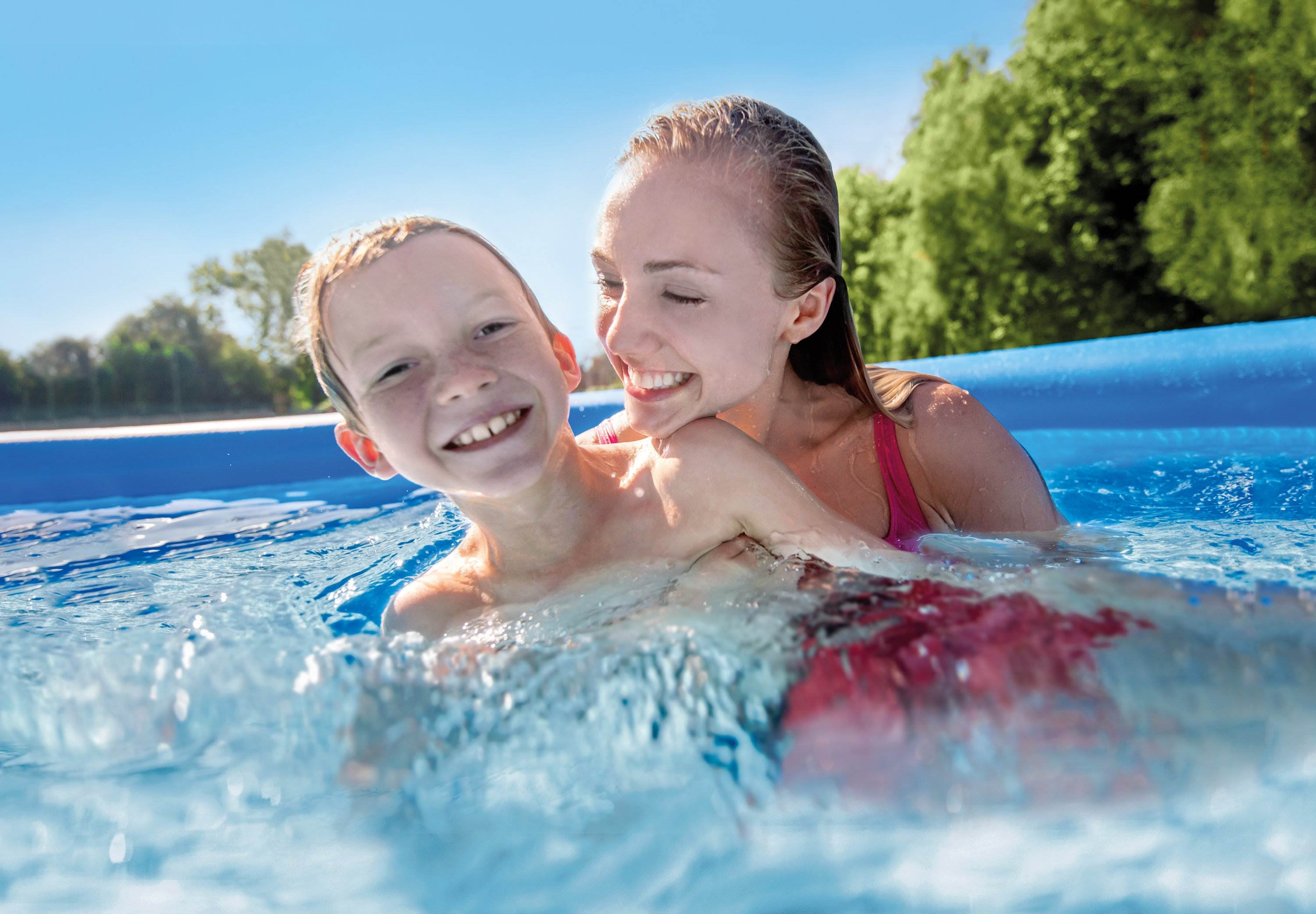 Intex 10ft x 30in Easy Set Above Ground Inflatable Pool, Filter, & Pump (2 Pack) - VMInnovations