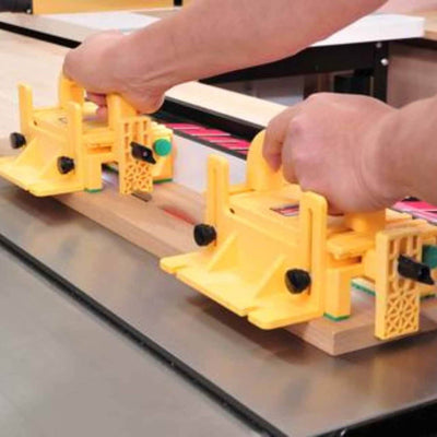 Microjig GR100 Woodworking Table Saw 3D Pushblock w/ Gravity Heel & Tapering Jig
