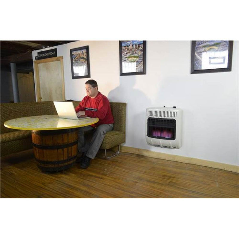 Mr. Heater 20000 BTU Vent Free Natural Gas Indoor Outdoor Space Heater (2 Pack)