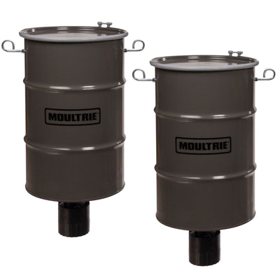 Moultrie 30 Gallon Pro-Hunter Hanging Metal Deer Feeder | MFG-13059 (2 Pack)