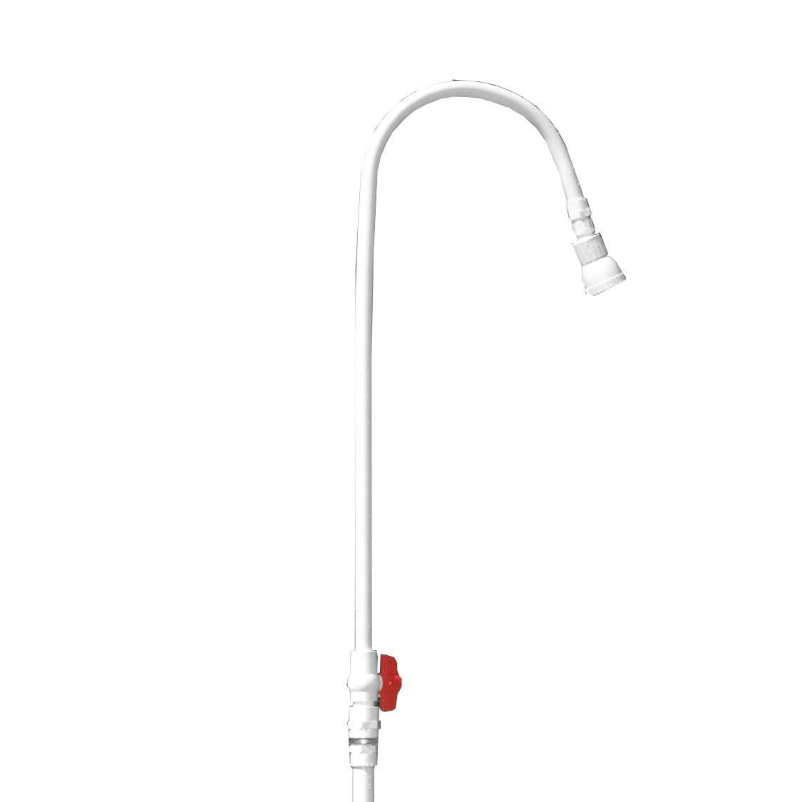 HydroTools 89031 Pool Spa Poolside PVC Hose Hookup Shower Ball Valve (2 Pack) - VMInnovations