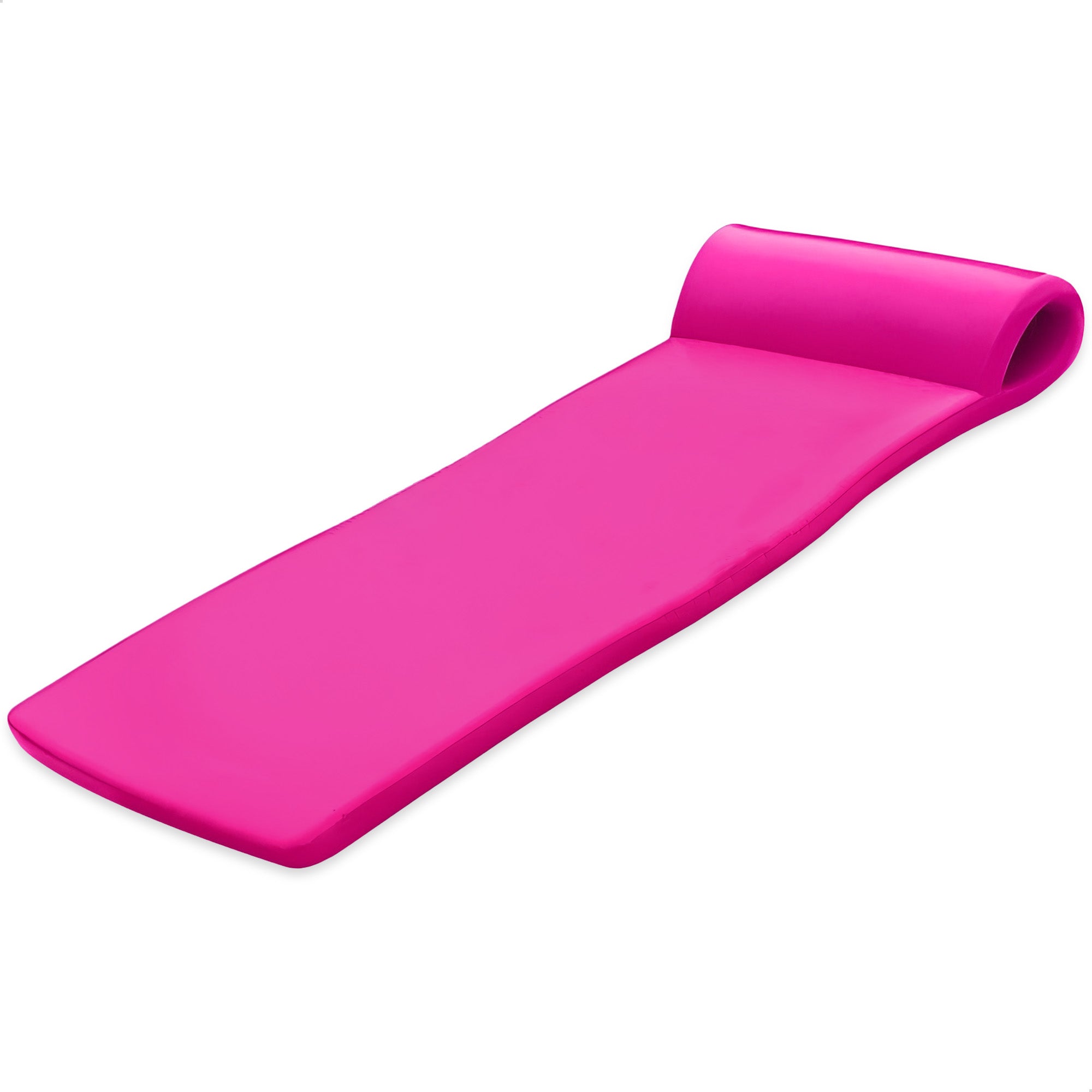 TRC Recreation 1.75" Thick Foam Lounger Raft Pool Float, Flamingo Pink (Used) - VMInnovations