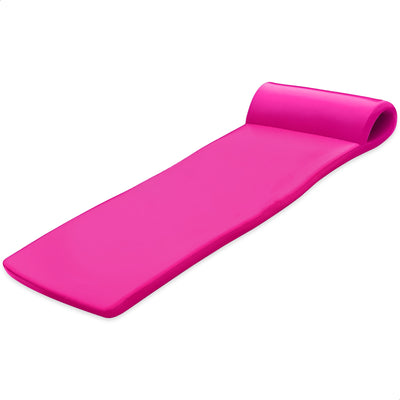 TRC Recreation 1.75" Thick Foam Lounger Raft Pool Float, Flamingo Pink (Used) - VMInnovations