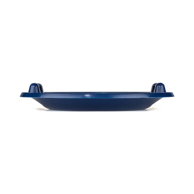 Lucky Bums Circular Saucer Snow Sled for Winter Sledding, 25 Inch Diameter, Blue