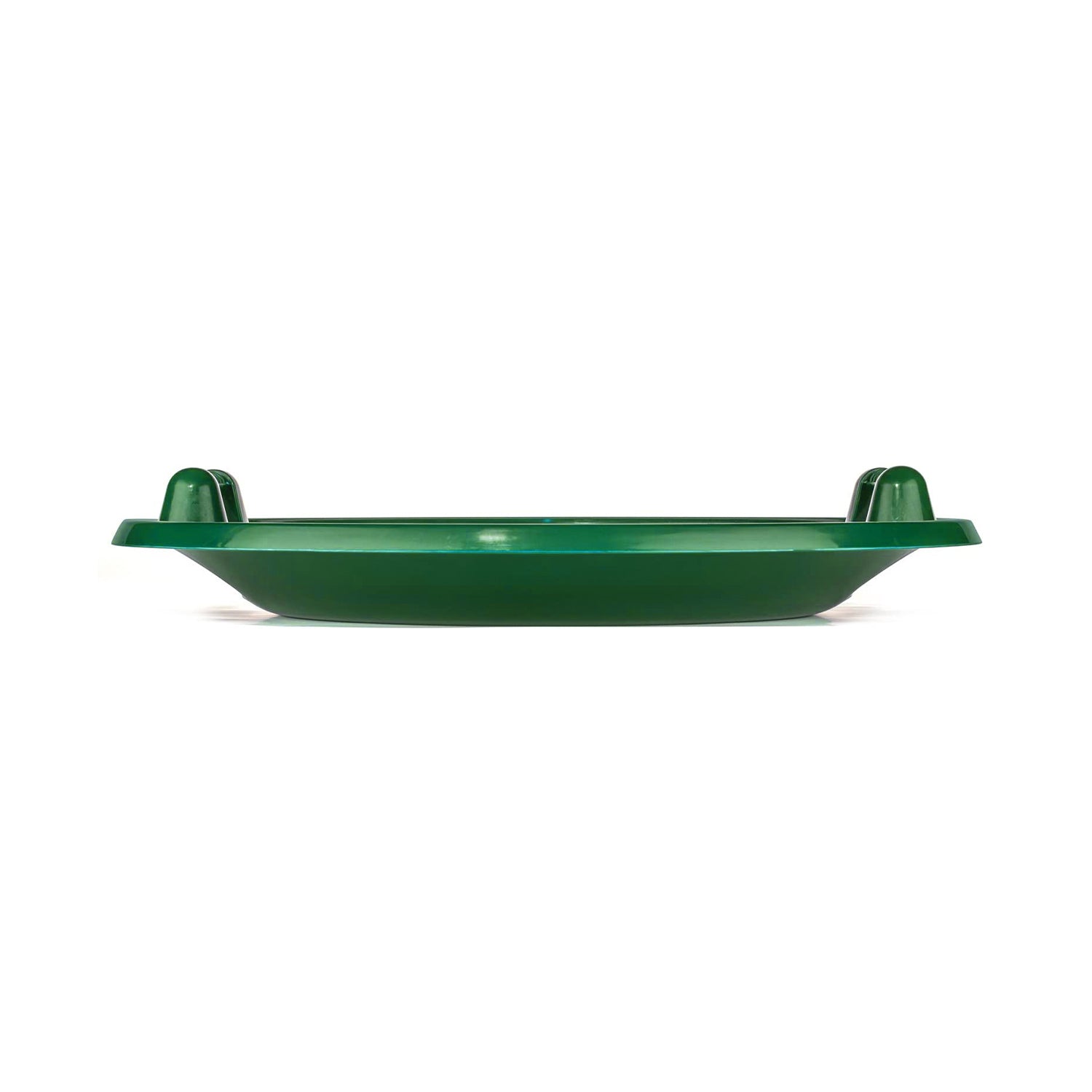 Lucky Bums Circular Saucer Snow Sled for Winter, 25" Diameter, Green (Open Box) - VMInnovations