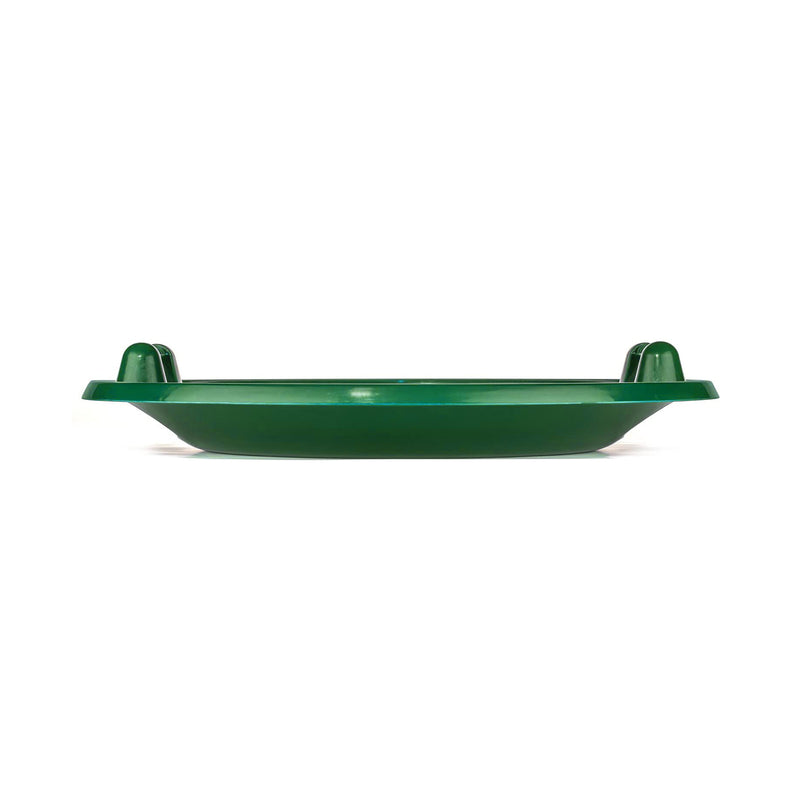 Lucky Bums Circular Saucer Snow Sled for Winter, 25" Diameter, Green (Open Box)