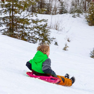 Lucky Bums Circular Saucer Sled for Winter Sledding, 25" Diameter (Open Box)