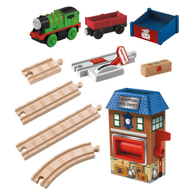 Fisher Price Thomas and Friends Train Percy & the Mail Depot Set (2 Pack)