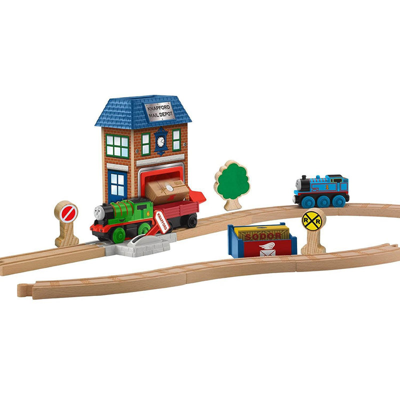 Fisher Price Thomas and Friends Train Percy & the Mail Depot Set (2 Pack)