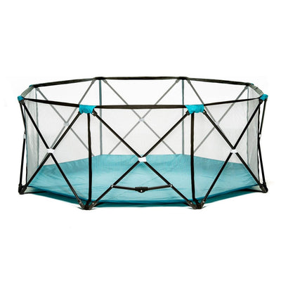 Regalo 8 62" x 26" My Play Deluxe Mesh Foldable Play Yard (Open Box) (2 Pack)