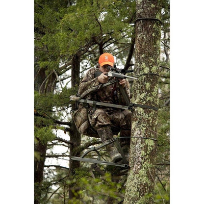 Summit 180° Max SD Self Climbing Treestand for Bow & Rifle Deer Hunting (2 Pack)