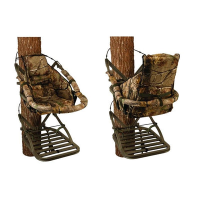 Summit 180° Max SD Self Climbing Treestand for Bow & Rifle Deer Hunting (2 Pack)