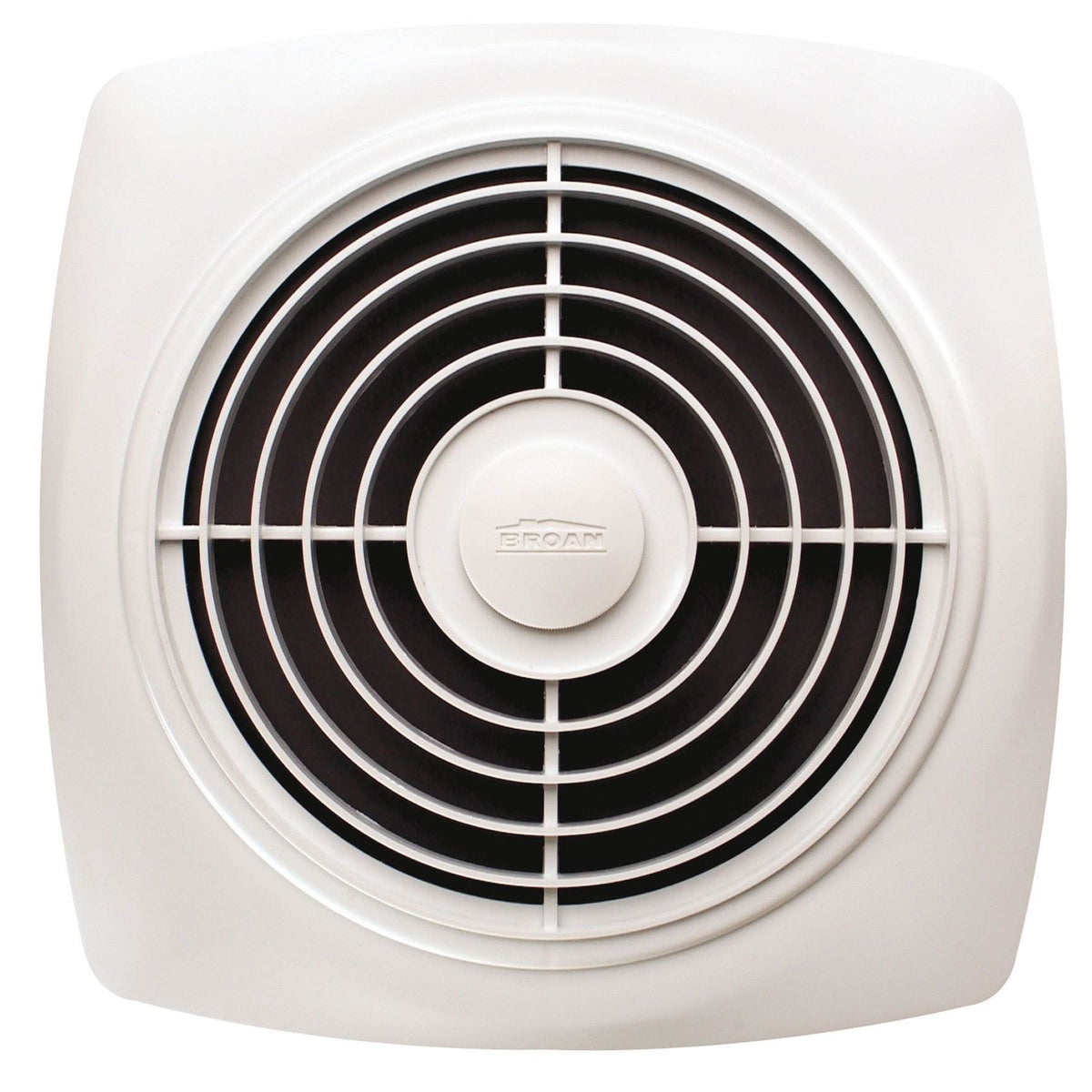 Broan 10 Inch Vertical Discharge Fan with White Square Plastic Grille (2 Pack)
