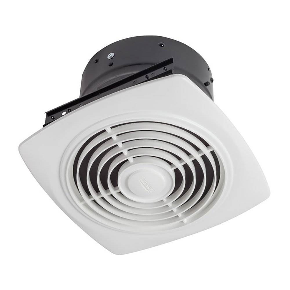 Broan 10 Inch Vertical Discharge Fan with White Square Plastic Grille (2 Pack)