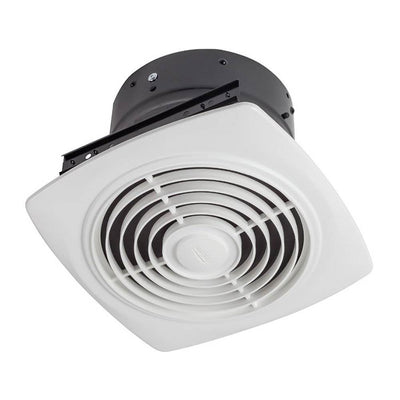 Broan 10 Inch Vertical Discharge Fan with White Square Plastic Grille (2 Pack)