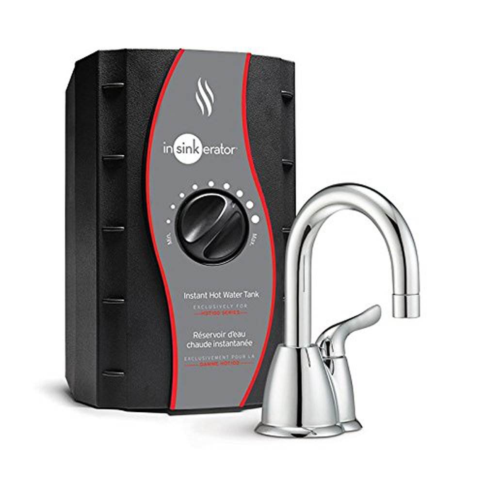 InSinkErator Invite HOT150 Instant Hot Water Dispenser System, Chrome (2 Pack)