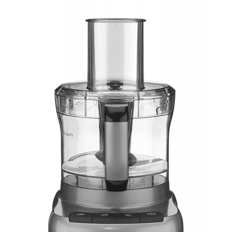 Cuisinart Elemental 8 Cup Food Processor, Gray (2 Pack) (Certified Refurbished)