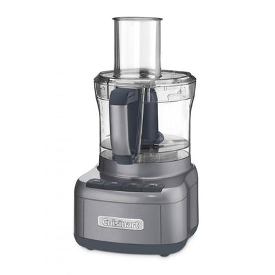 Cuisinart Elemental 8 Cup Food Processor, Gray (2 Pack) (Certified Refurbished)