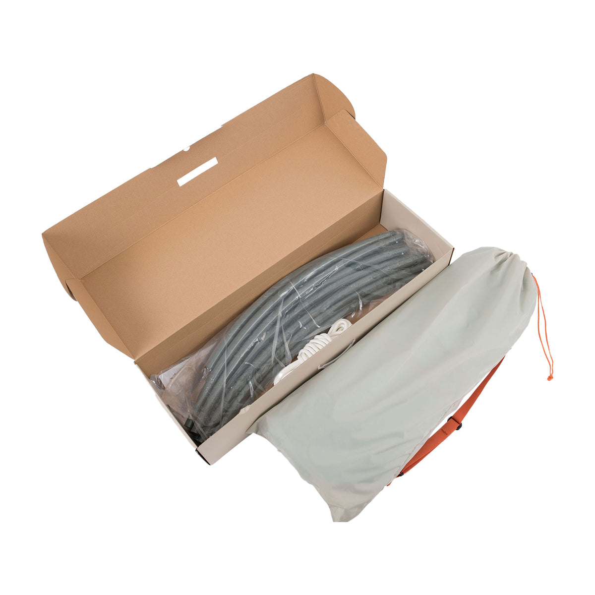 TreePod Lounger 6 Foot Outdoor Tree Hanging Canvas Daybed, Terracotta (Open Box)