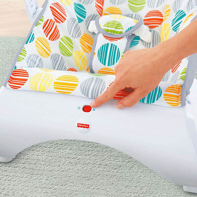 Fisher Price Curve Soothing and Vibrating Infant Bouncer with Toy Bar (3 Pack)