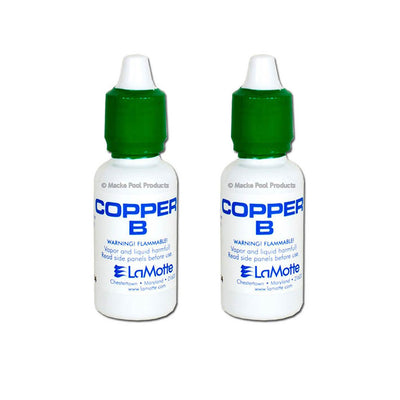 La Motte Pristine Blue Copper B Swimming Pool and Spa Chemical Test Kit (2 Pack)