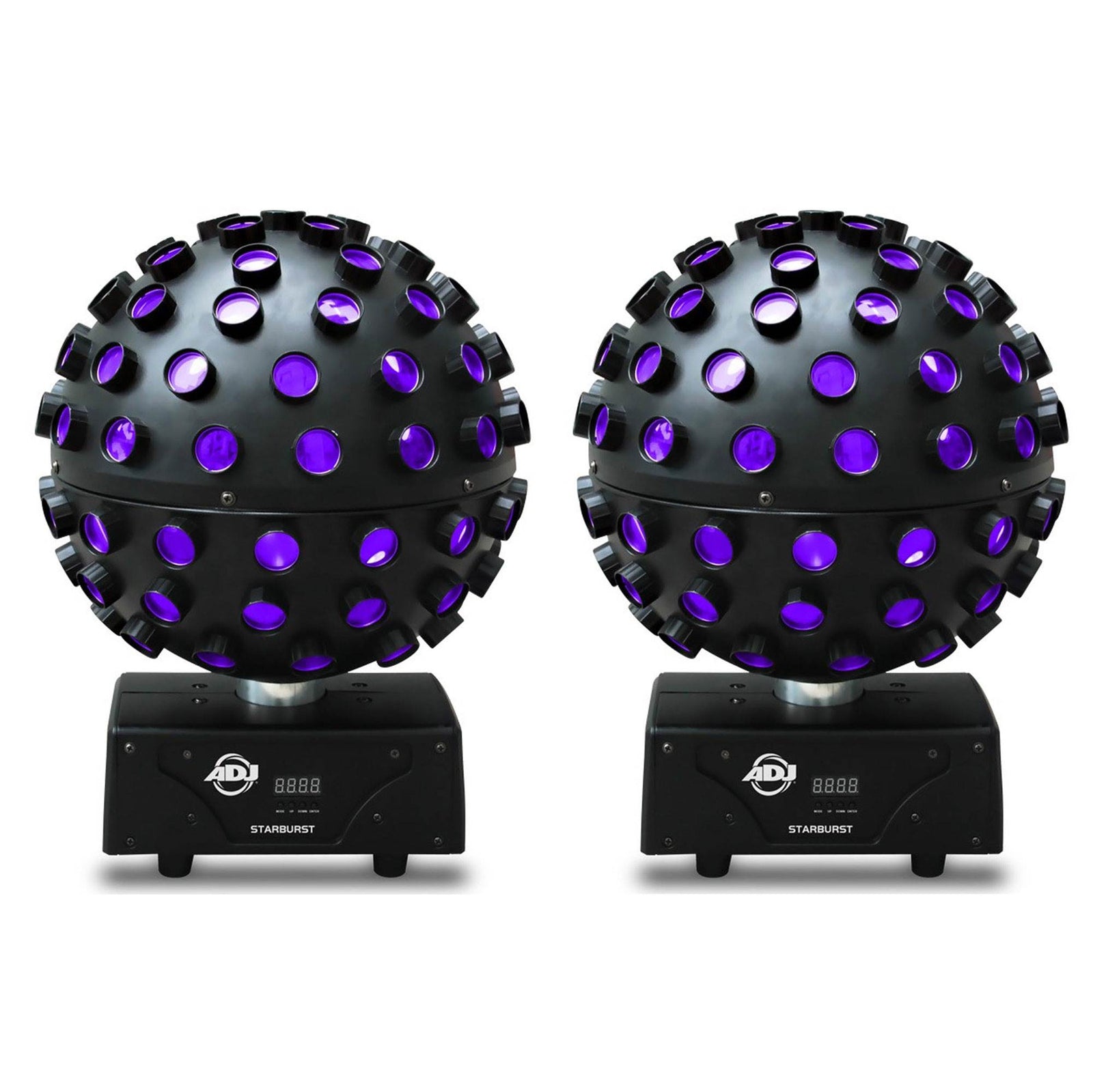 American DJ Starburst Multi-Color HEX LED Sphere DJ Lighting Effect (2 Pack) - VMInnovations
