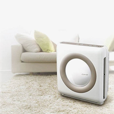 Coway Mighty 4 Stage Filtration Air Purifier w/ HEPA & Eco Mode, White (2 Pack)