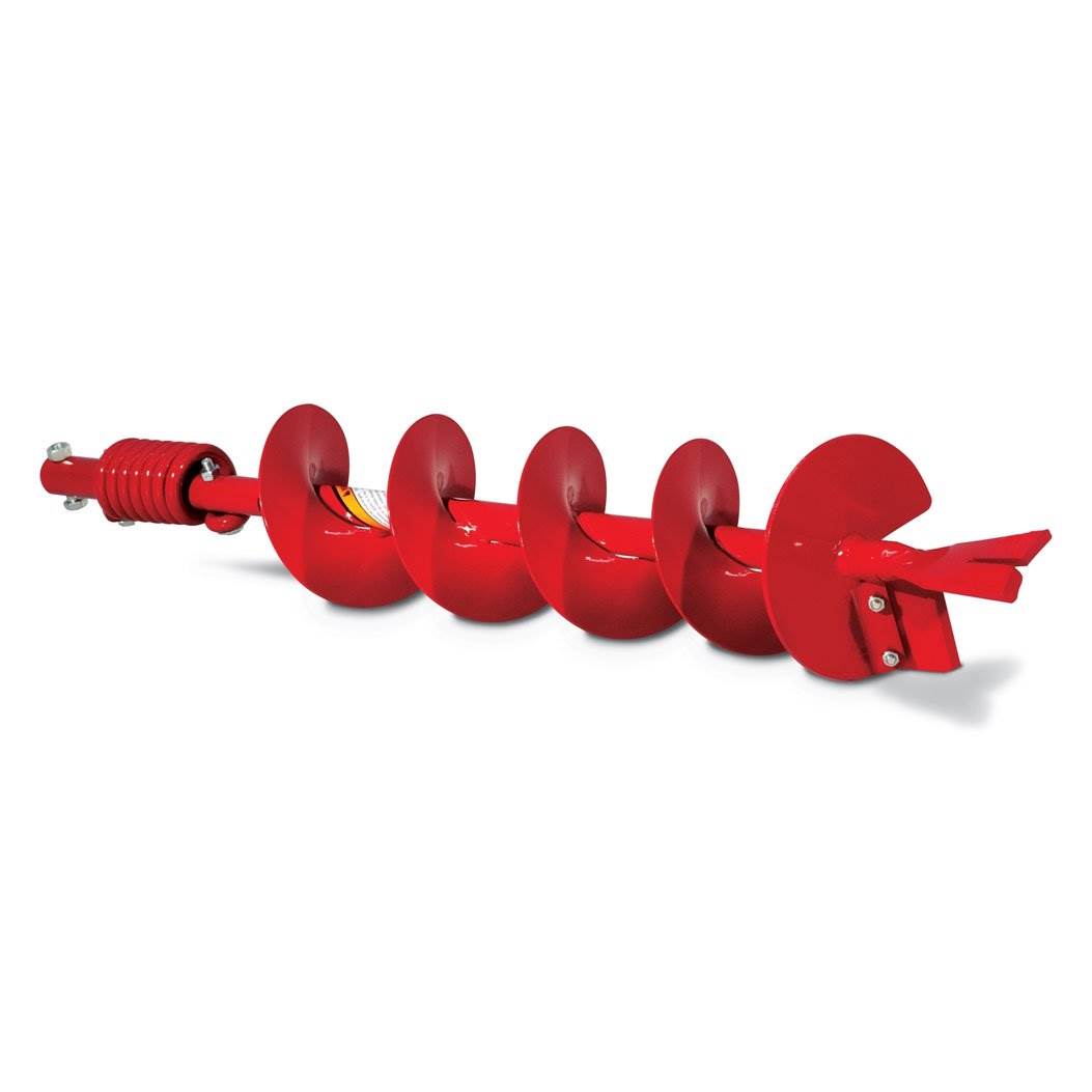 Earthquake Auger Fishtail Point Replacement Post Hole Digger Bit, 6" & 2" Bits
