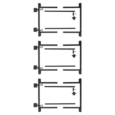 Adjust-A-Gate Steel Frame Gate Kit, 36"-60" Wide Opening Up To 4' High (3 Pack)
