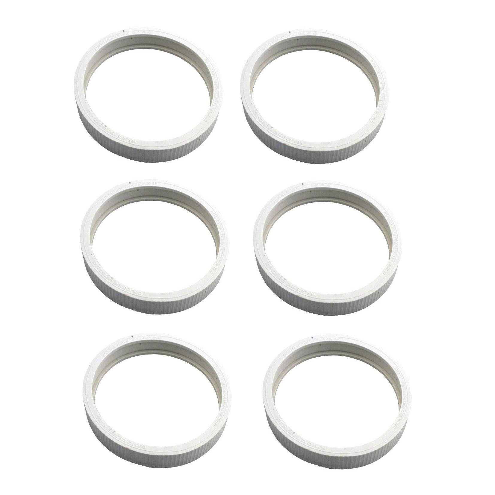 Pentair Pool Spa Rubber Tire Replacement 4-Wheel Legend Pool Cleaner (6 Pack) - VMInnovations