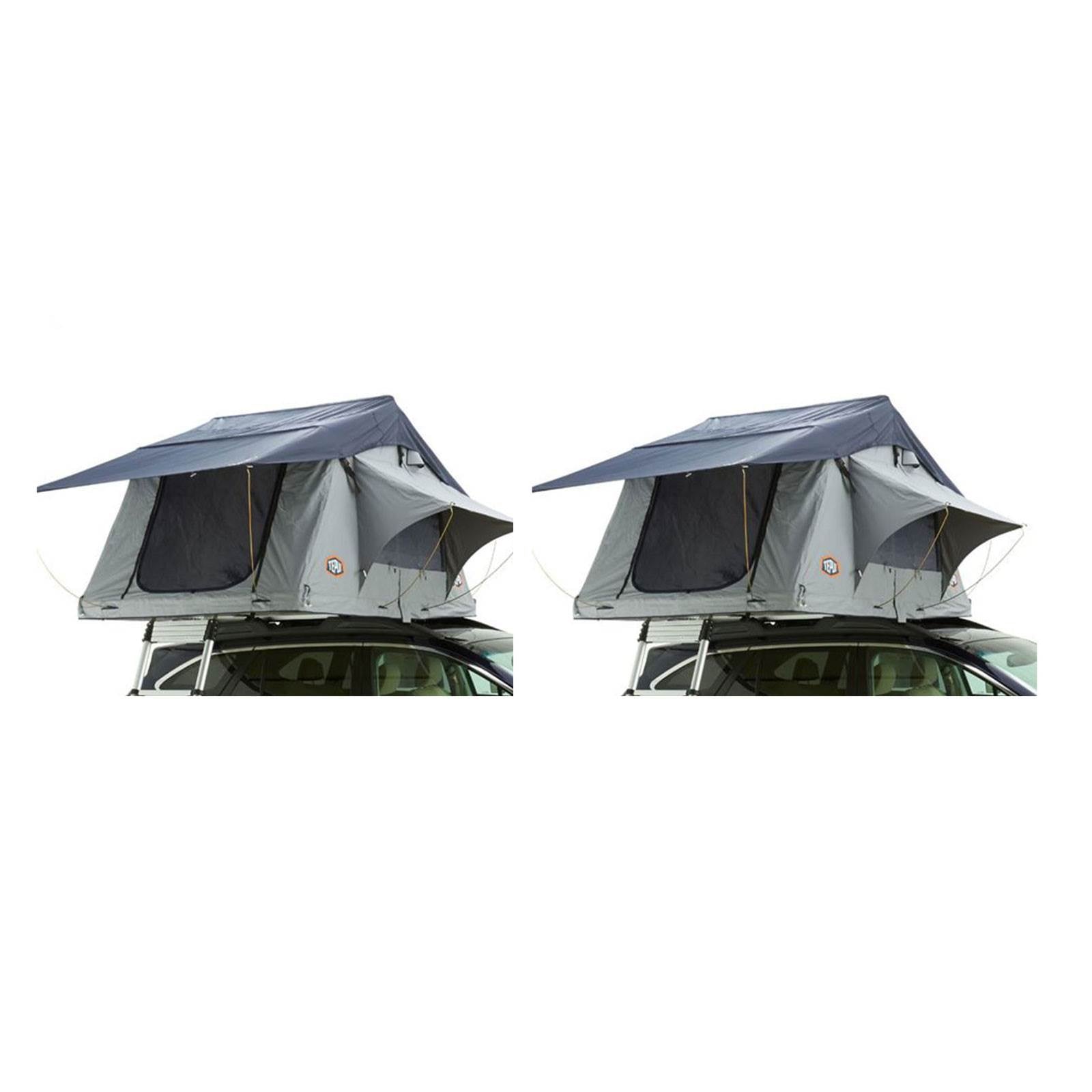 Tepui Tents Explorer Series Kukenam 3 Person Car Camp Roof Tent, Gray (2 Pack)