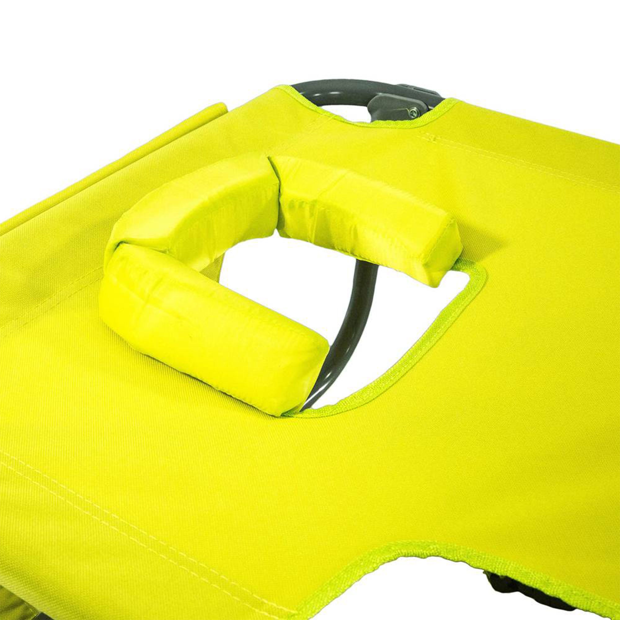 Ostrich On-Your-Back Outdoor Lounge 5 Position Reclining Beach Chair (3 Pack) - VMInnovations