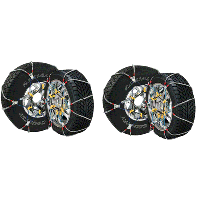 Security Chain SZ492 Super Z6 Car Truck Snow Radial Cable Tire Chain, 4 Pack - VMInnovations