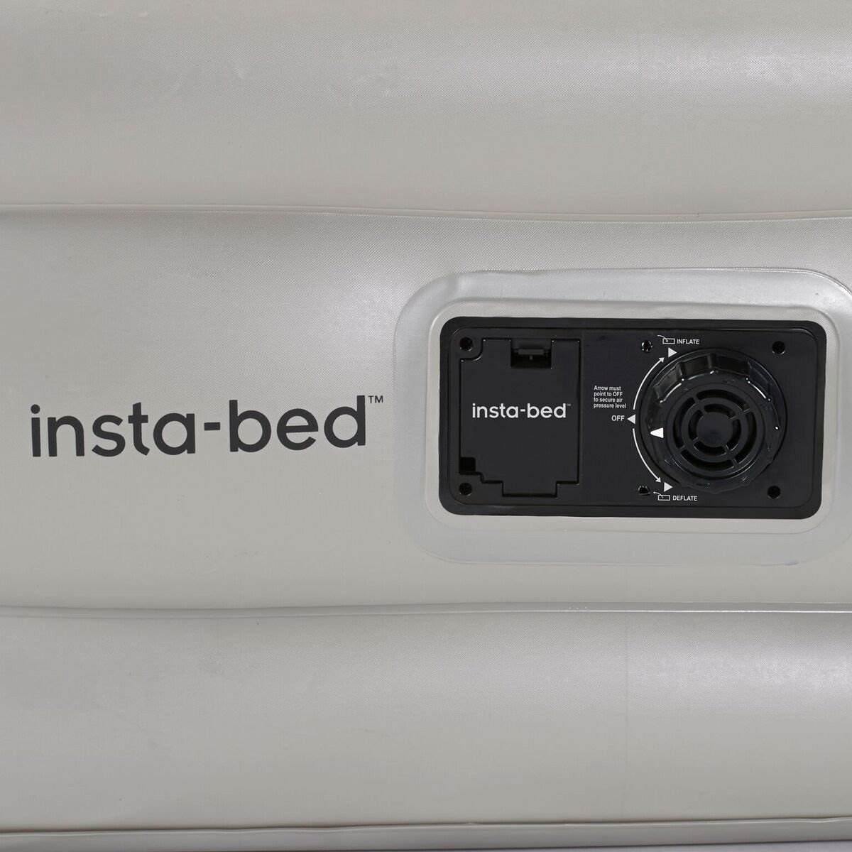Insta-Bed 18" Queen Sized Inflatable Air Mattress with Internal AC Pump (2 Pack)