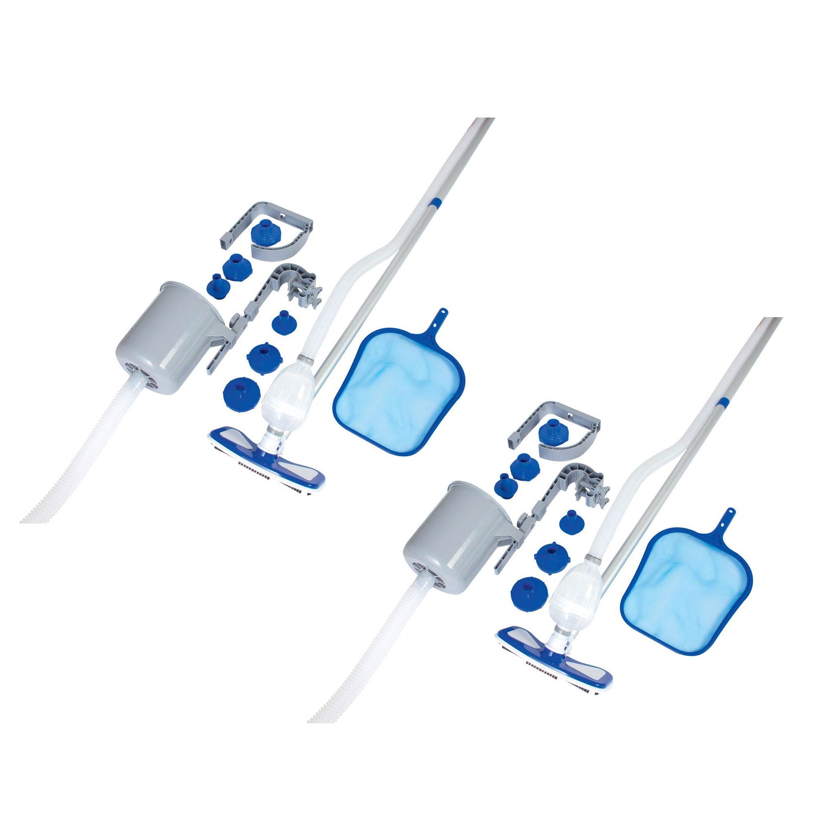 Bestway Above Ground Pool Cleaning Vacuum & Maintenance Accessories Kit (2 Pack) - VMInnovations